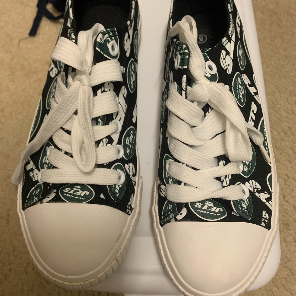 Jets women low top canvas